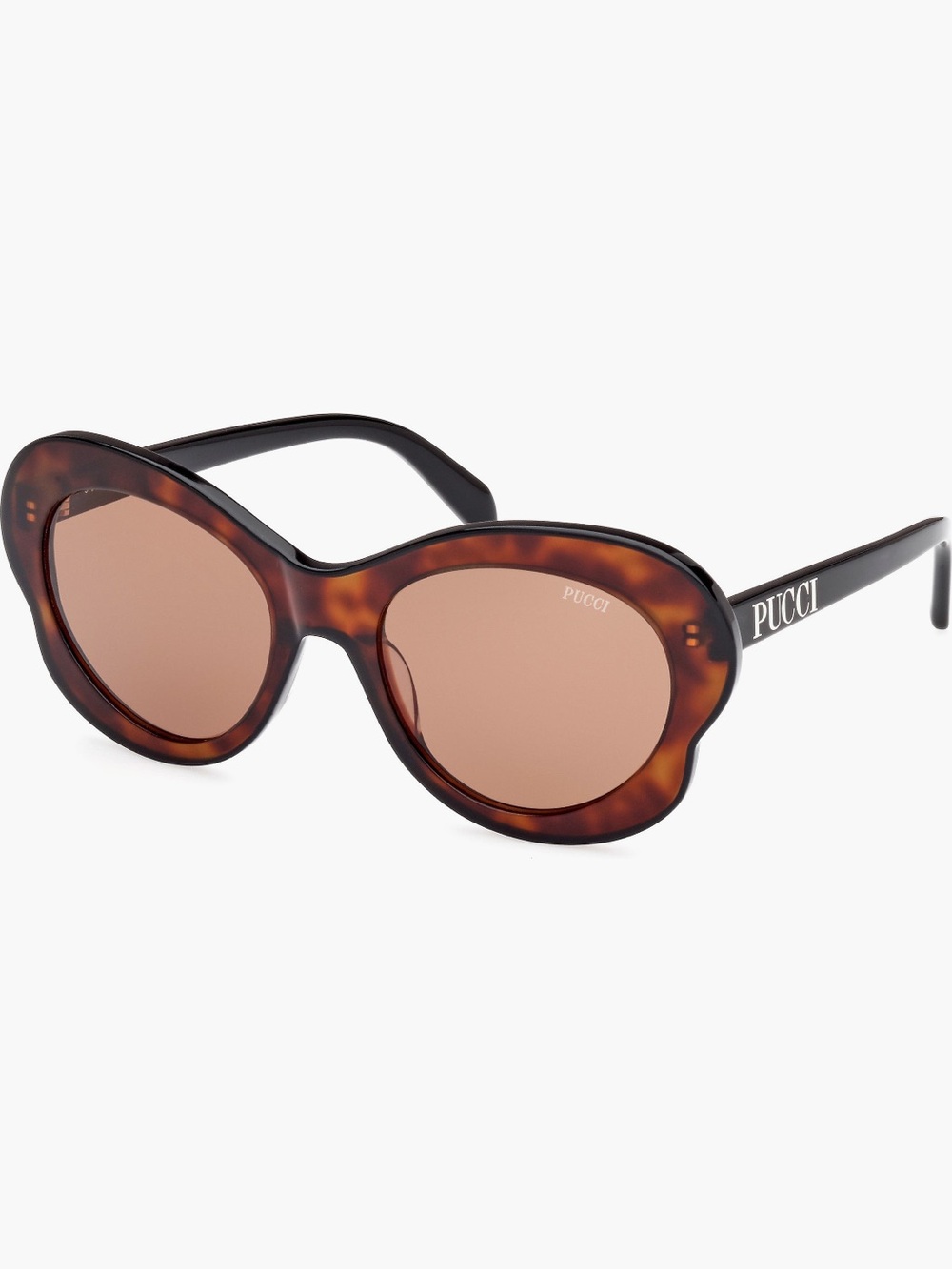 Emilio Pucci 54mm Round Sunglasses (EP0221 56E 54)